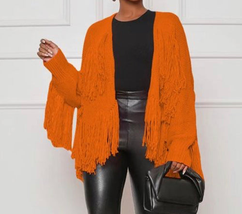 FLAWLESS FRINGE CARDIGAN