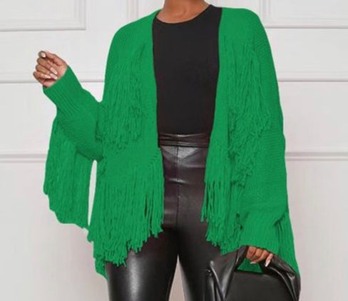 FLAWLESS FRINGE CARDIGAN