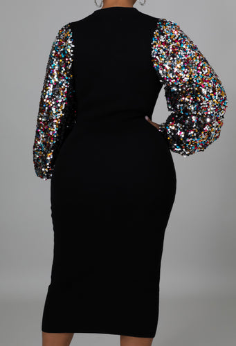 GLITZY  DRESS